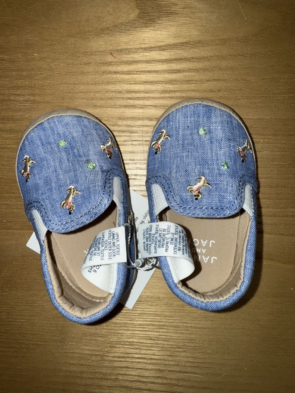 New Without Tags - Janie and Jack - Slip-On - 3-6M - PWE2608