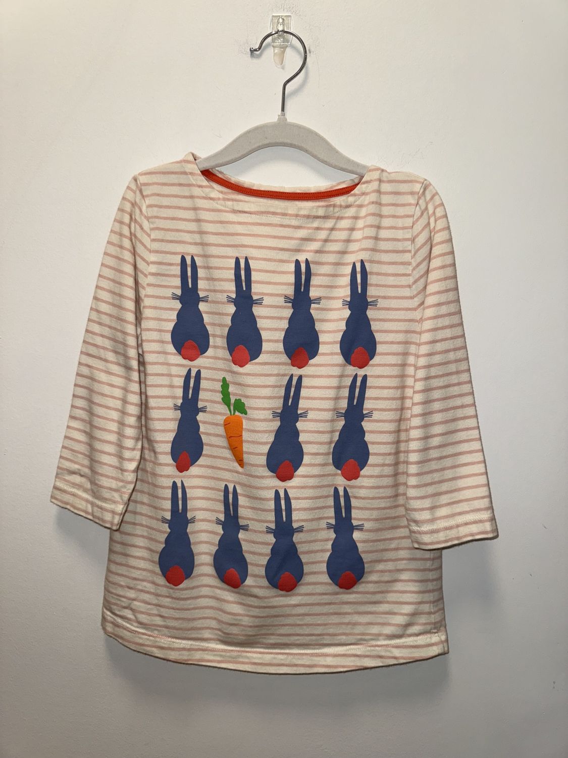 Used - Mini Boden - 3/4 Sleeve Top - 6-7Y - PWE2719