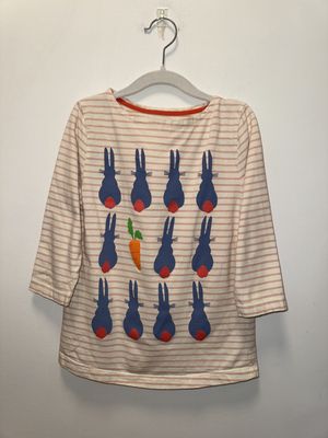 Used - Mini Boden - 3/4 Sleeve Top - 6-7Y - PWE2719