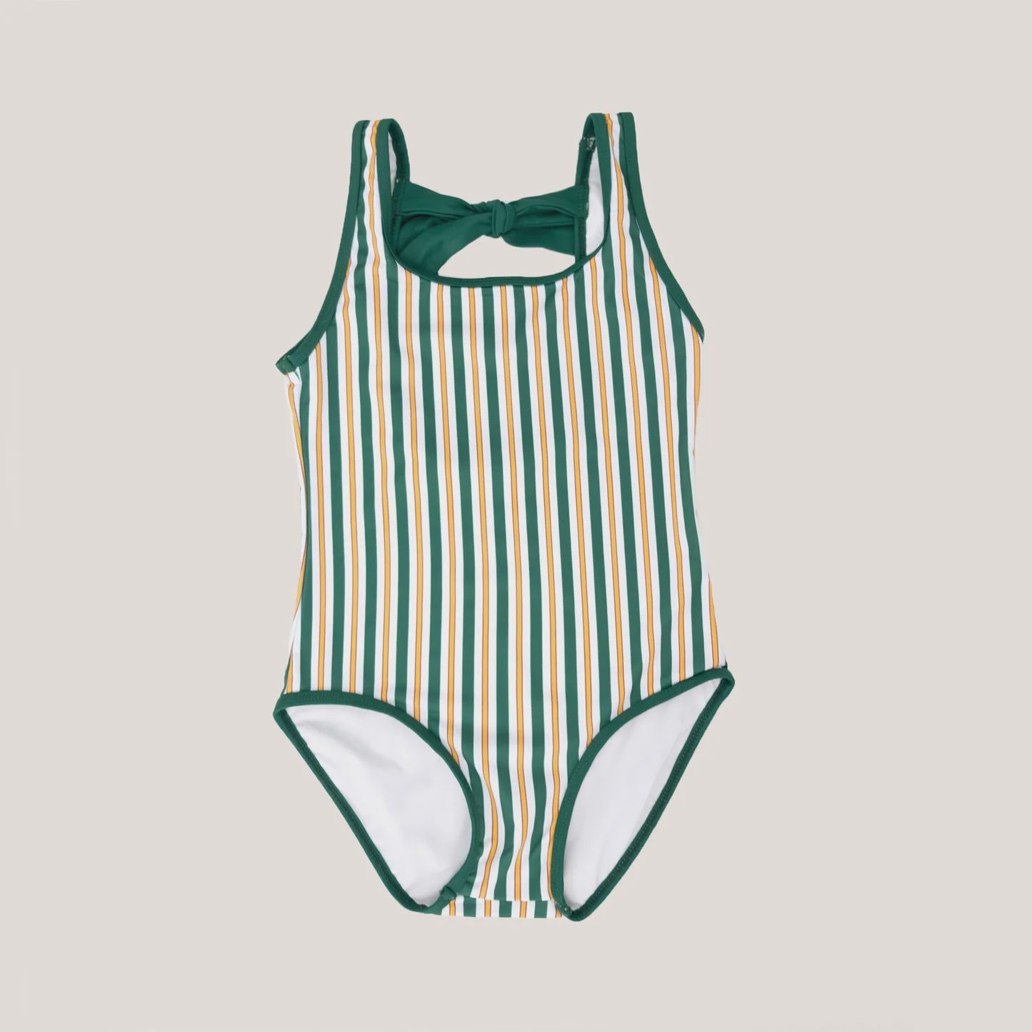 Girls Tank One Piece - Hamptons Stripe