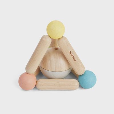 Triangle Clutching Toy - Pastel