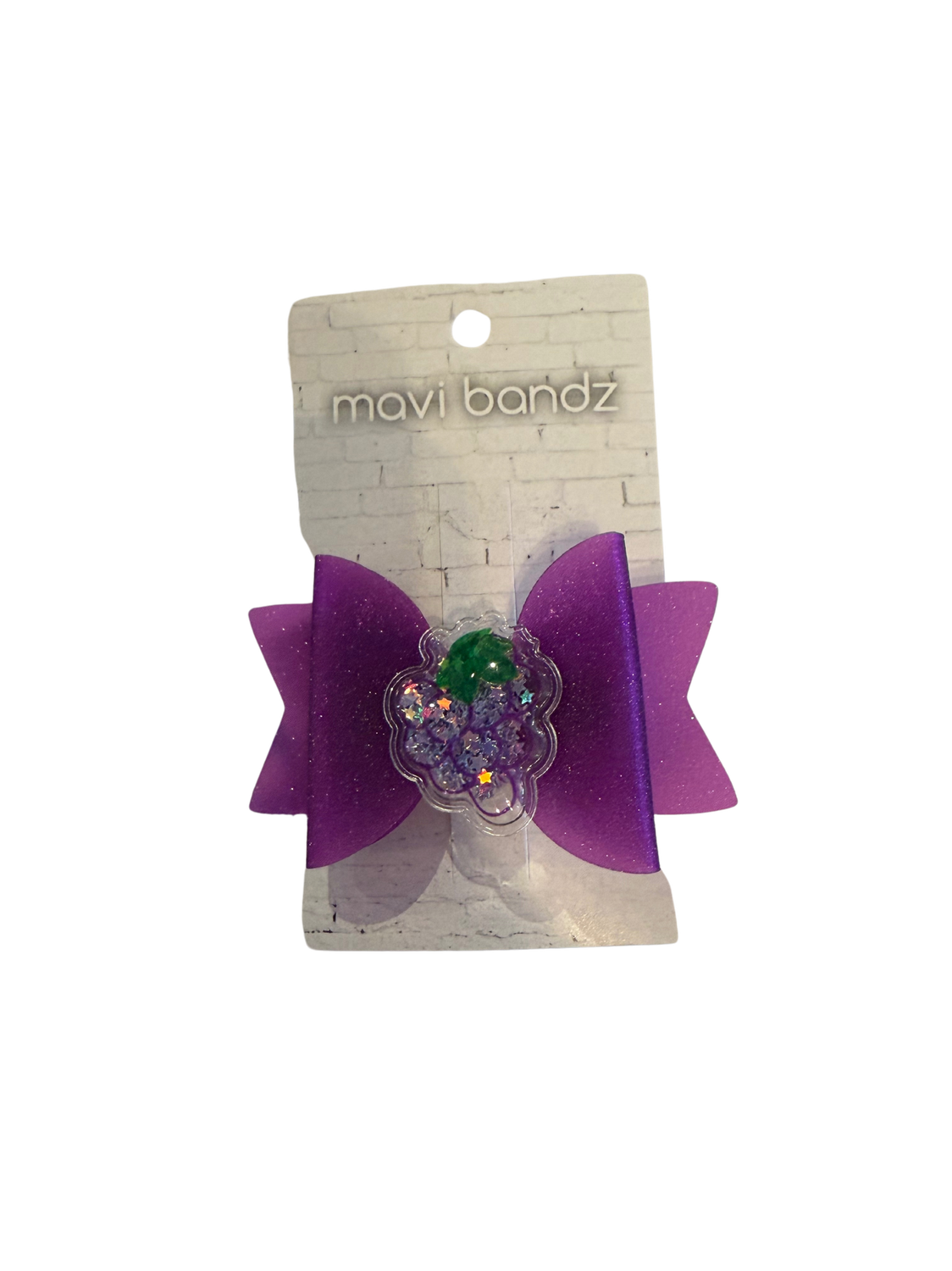 Jelly Fruit Bows, Colour: Grape