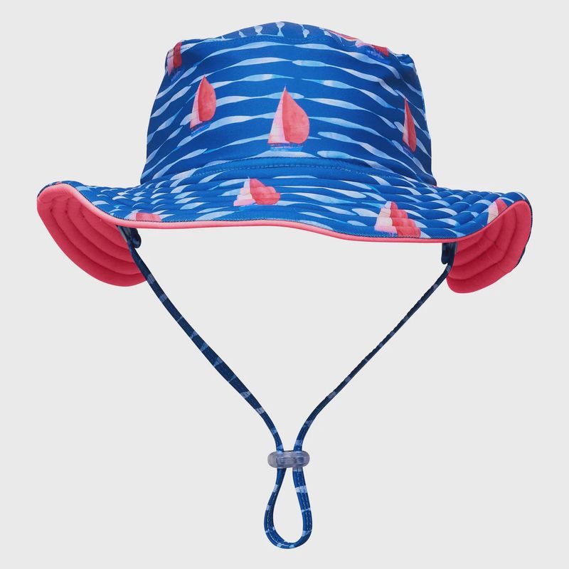 Reversible Bucket Hat - Sailboat