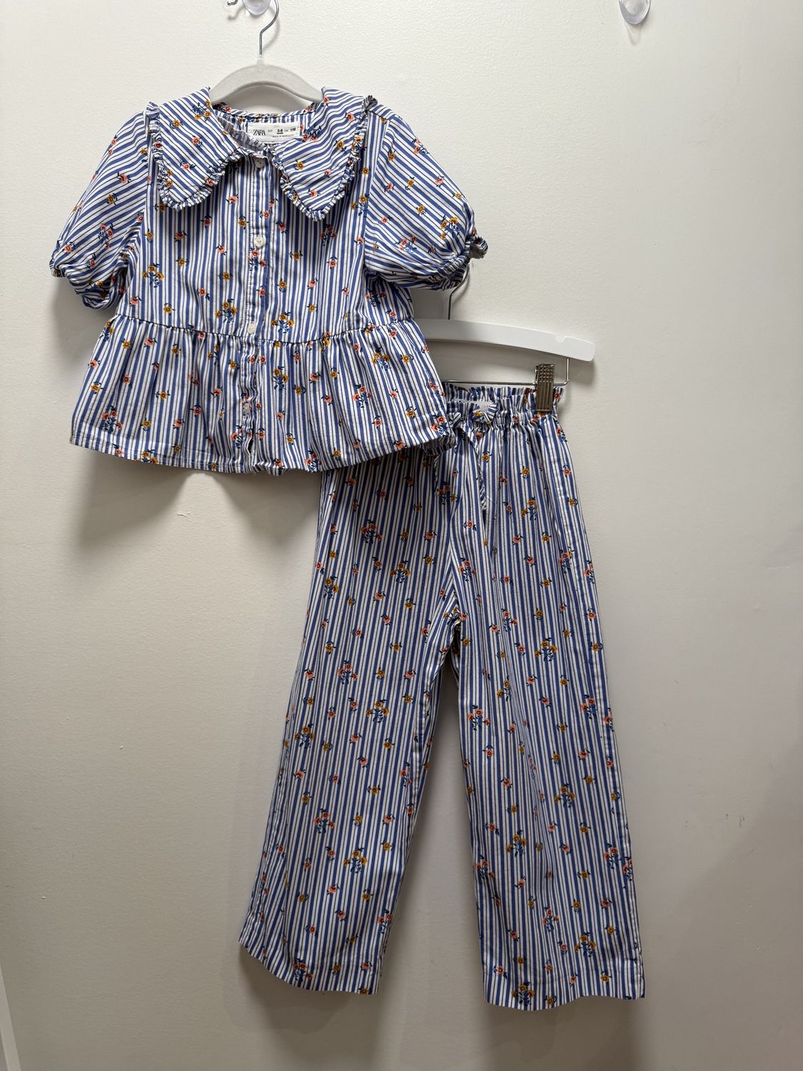Used - Zara - Short Sleeve Set - 5-6Y - PWE2975