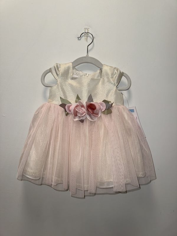 New with Tags - Bonnie Baby - Special Occasion Dress - 6-9M - PWE2925