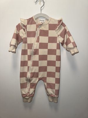 Used - Miles the Label - Long Sleeve Onesie - 6M - PWE2845