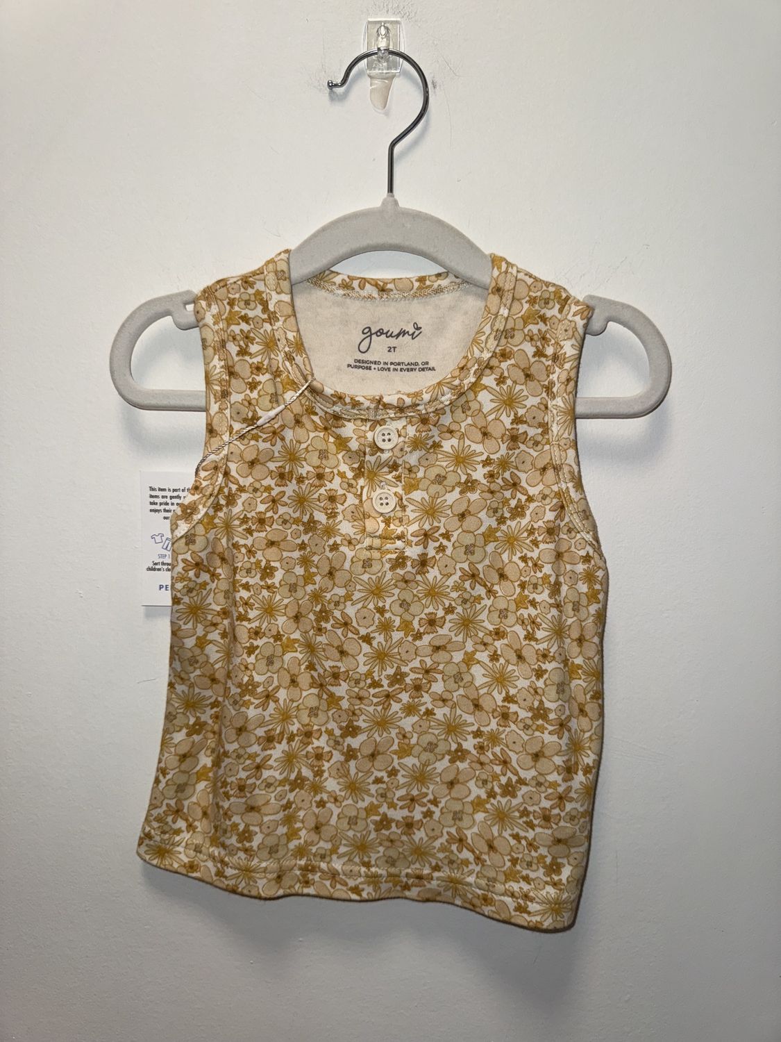 Used - Goumi Kids - Sleeveless Top - 2Y - PWE2942
