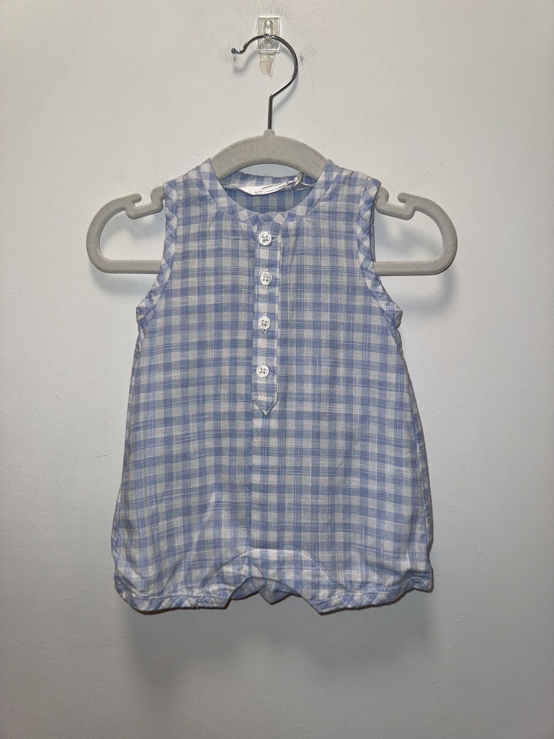 Used - Mayoral - Sleeveless Onesie - NB - PWE2996