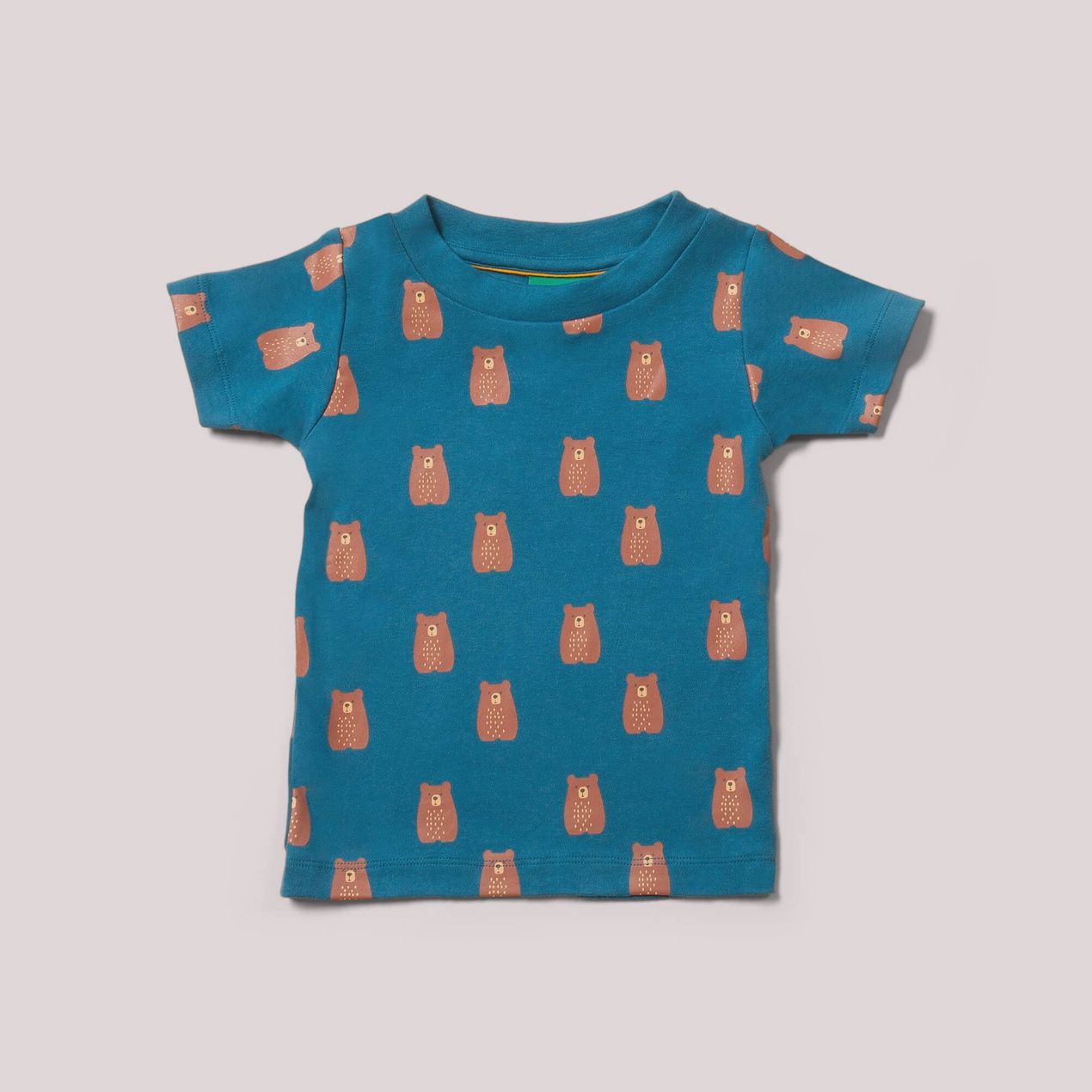 Organic Cotton Short Sleeve T-Shirt - Teddy Bears