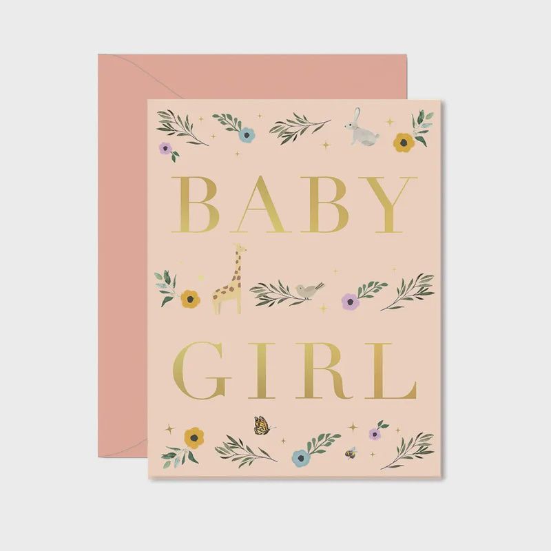 Greeting Card - Baby Girl