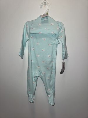 New with Tags - Carters - Long Sleeve Onesie - 3M - PWE3133