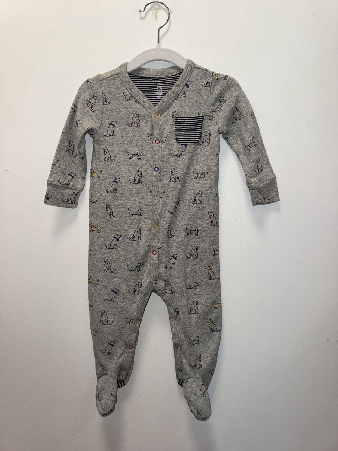 Used - Gap - Long Sleeve Onesie - 6-9M - PWE3123