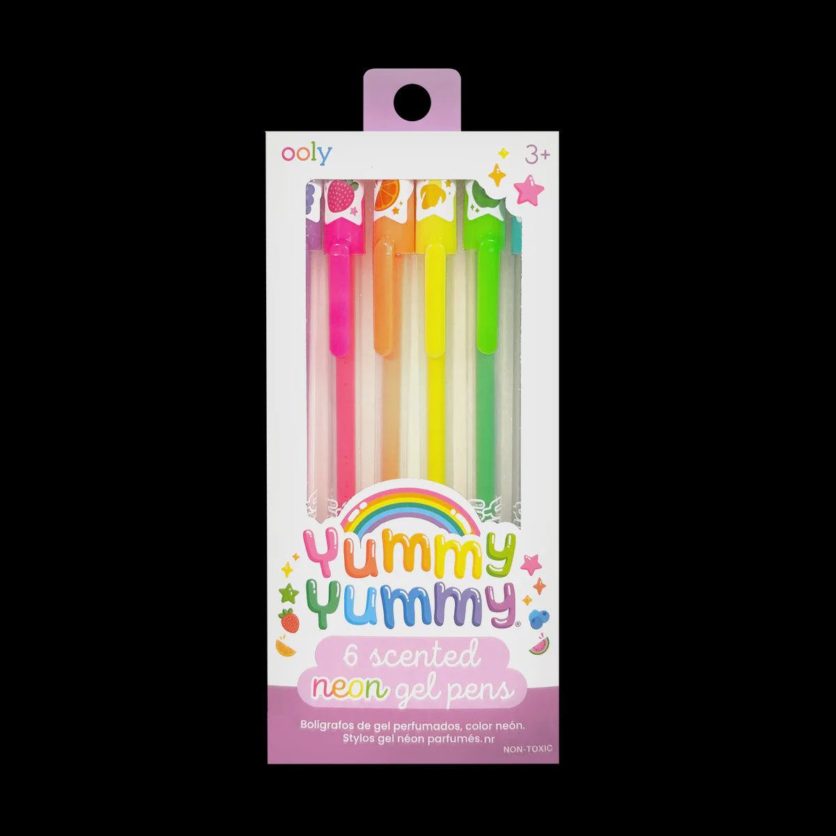 Yummy Yummy Scented Gel Pens - Neon - Set of 6