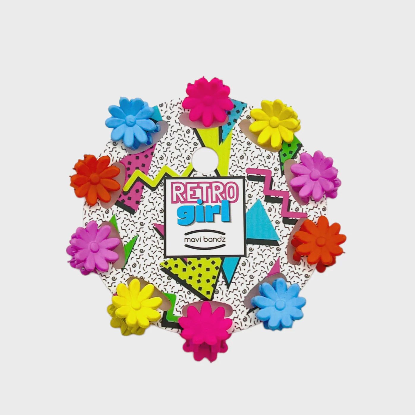 Retro Mini Claw Clips - Daisy