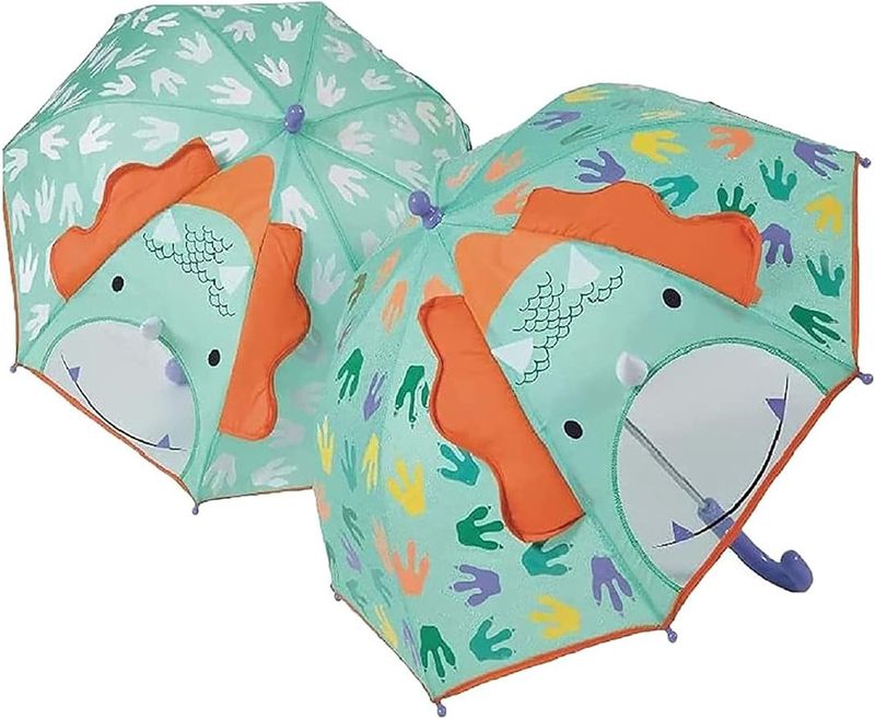 Color Changing 3D Umbrella - Dinosaur Feet
