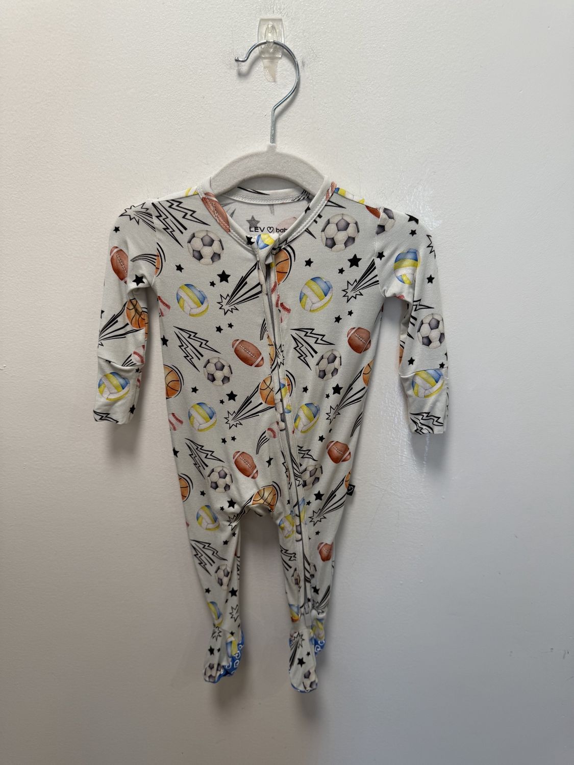 Used - Lev Baby - One-Piece PJ - NB - PWE3254
