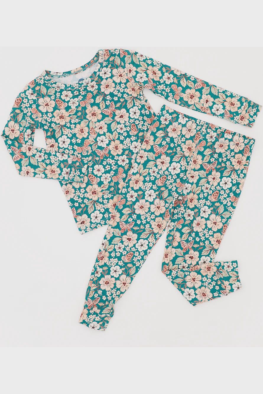 Toddler/Kids Long Sleeve Pajama Set - Juniper