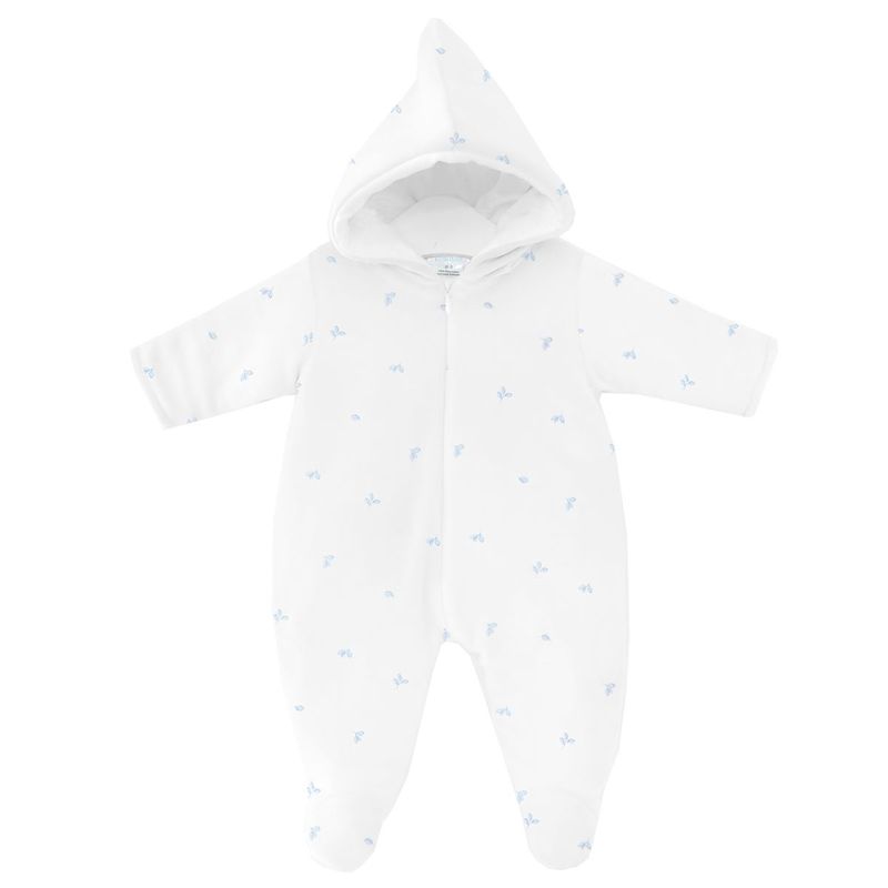 Baby Velour Jumpsuit - Little Leaves