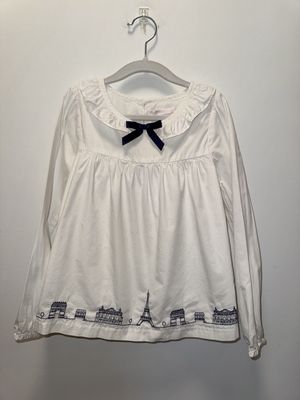 Used - Janie and Jack - Long Sleeve Top - 6Y - PWE3204