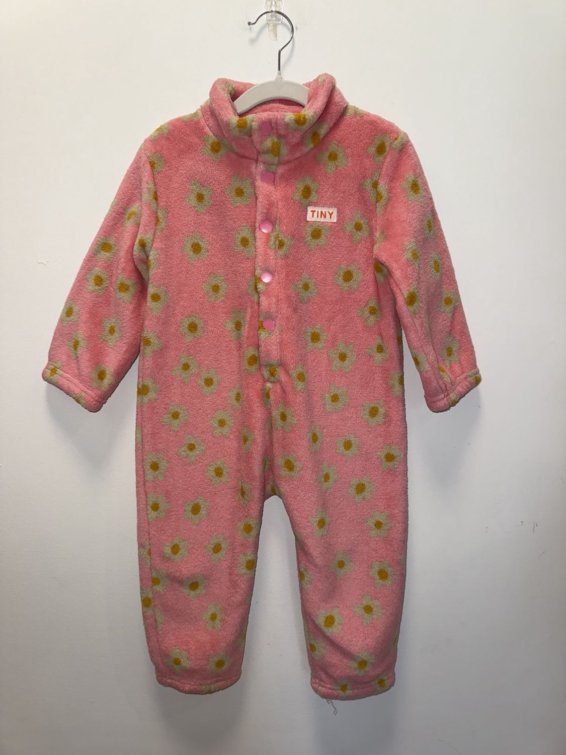 Used - Tiny Cotton - Fleece Jumpsuit - 18M - PWE2713