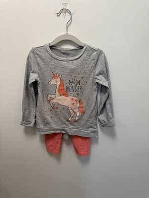 Used - Simple Joys by Carters - Long Sleeve Set - 2Y - PWE2420