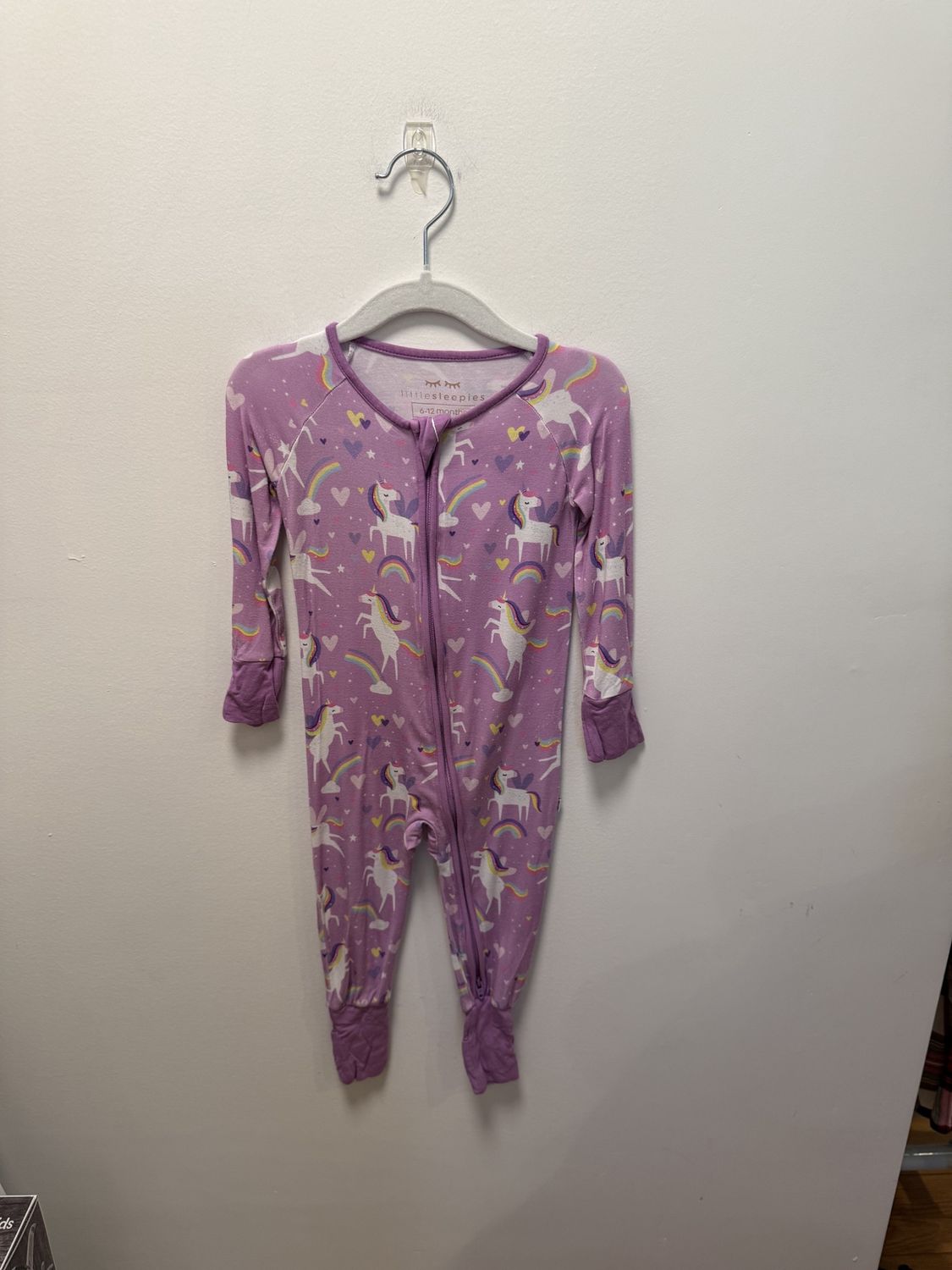 Used - Little Sleepies - One-Piece PJ - 6-12M - PWE3378
