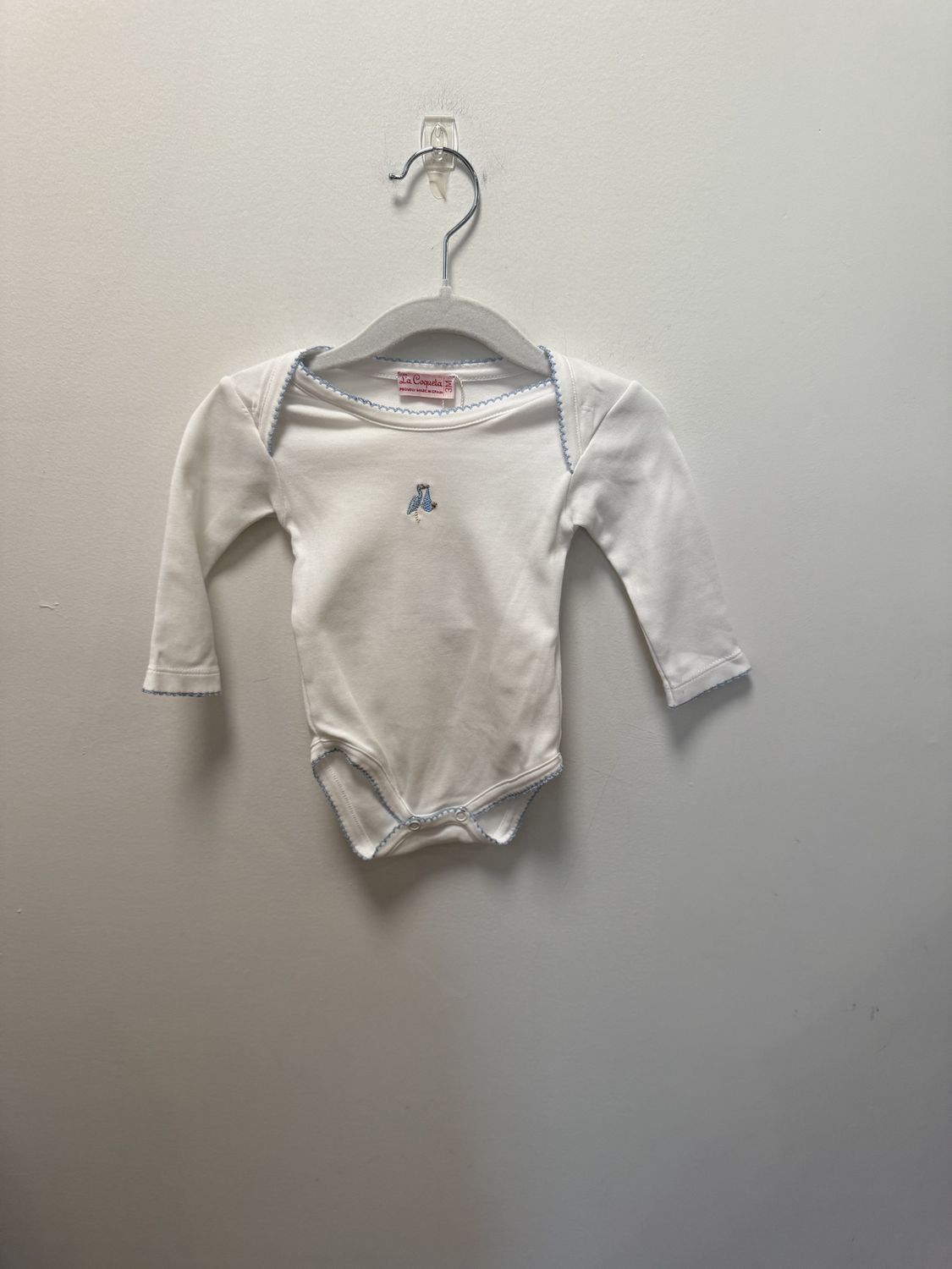 Used - La Coqueta - Long Sleeve Onesie - 3M - PWE3408