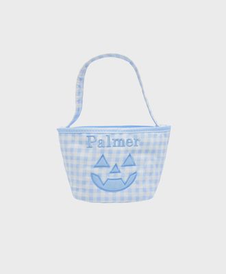 Petite Pumpkin Tote - Blue