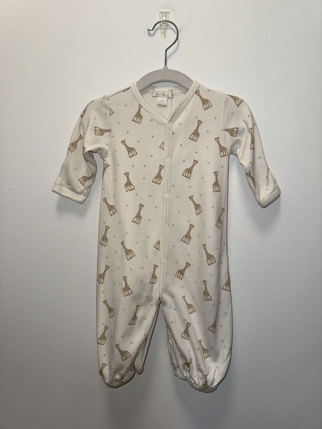 Used - Kissy Kissy - Long Sleeve Onesie - 6M - PWE3548