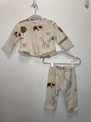 Used - Zara - Long Sleeve Set - 3-6M - PWE3494