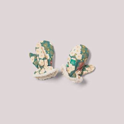 Sherpa Lined Mittens - Hedgerow