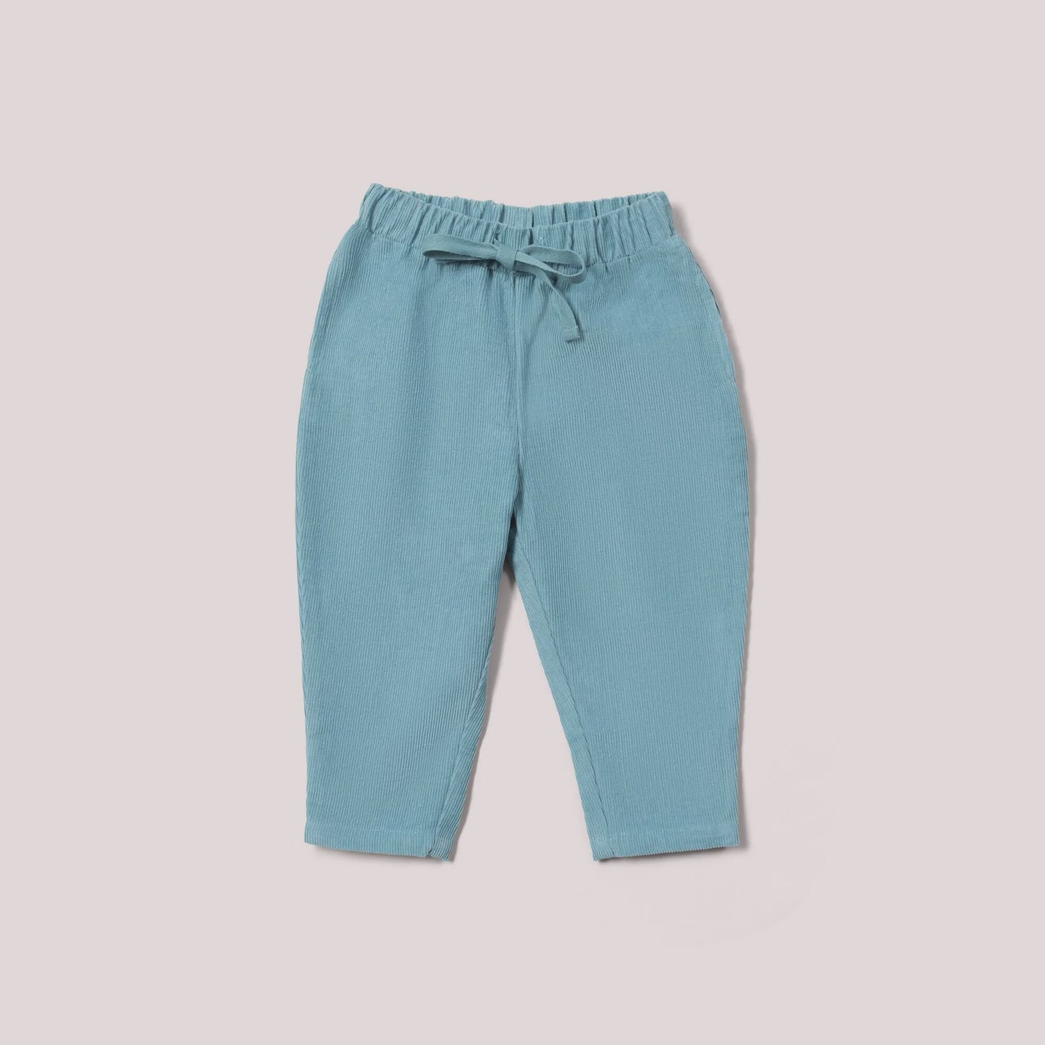 Corduroy Pull-On Pants - Pale Blue