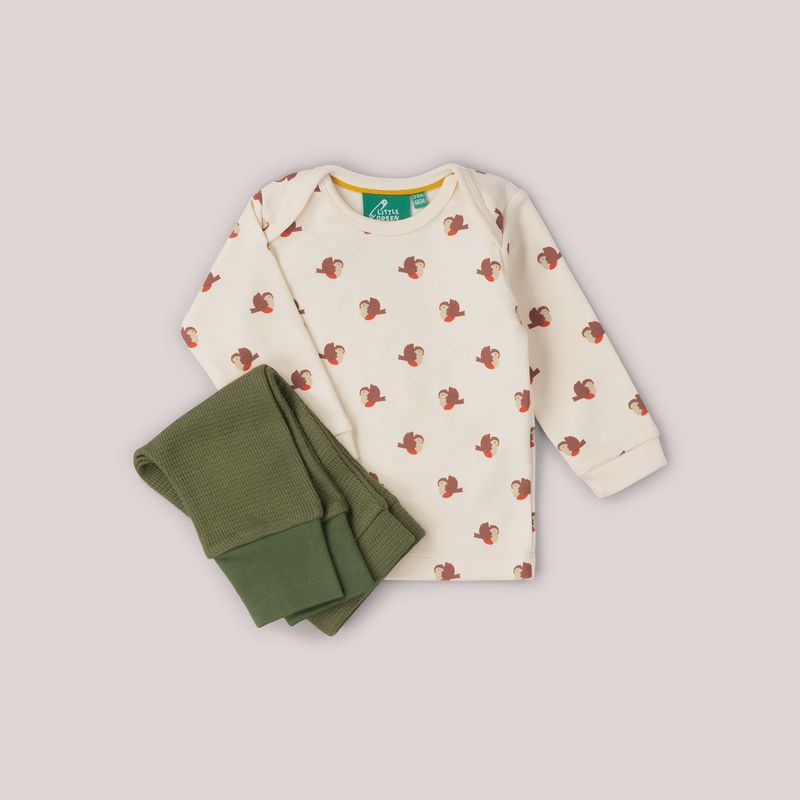 Long Sleeve T-Shirt &amp; Jogger Playset - Little Robin