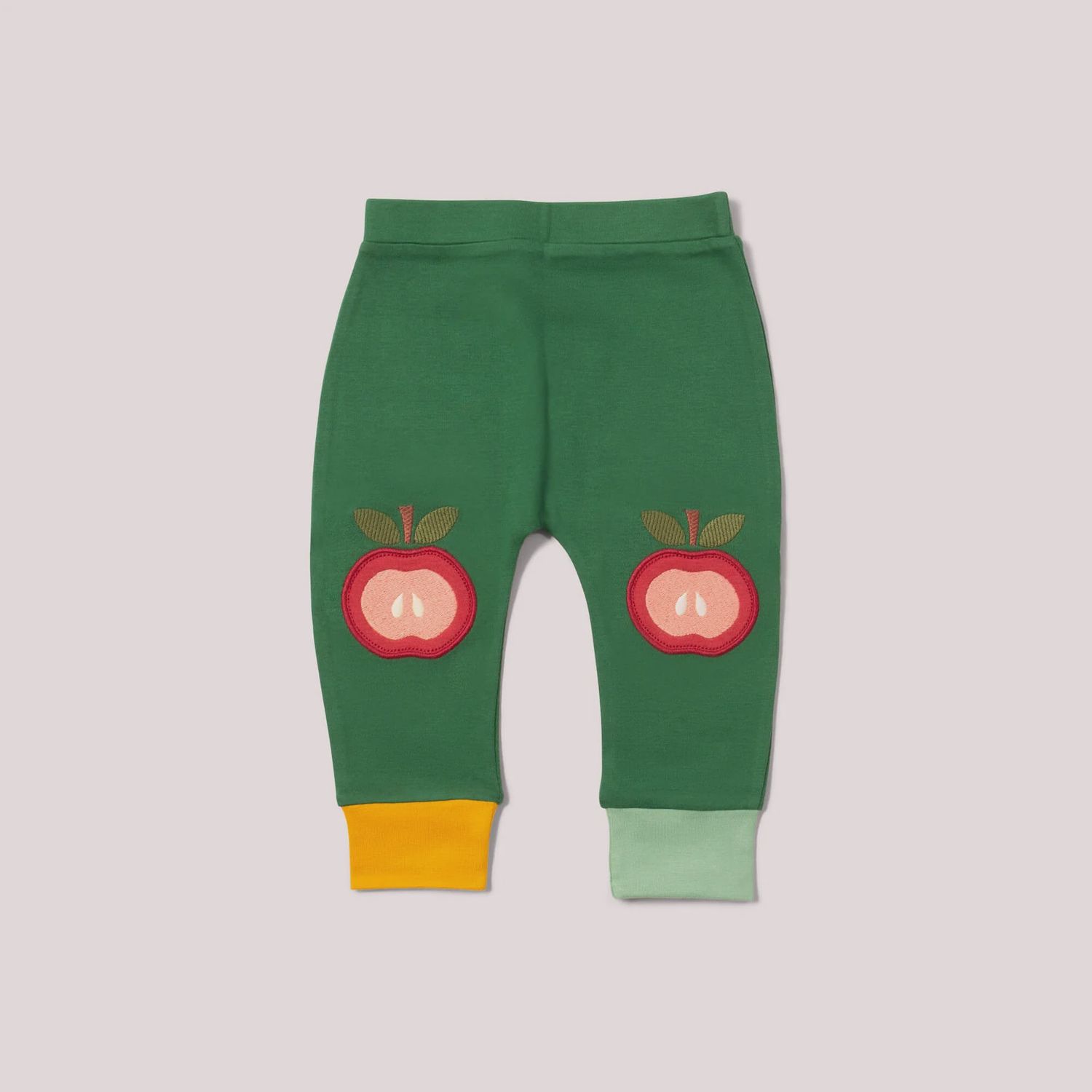 Knee Patch Joggers - Red Apples