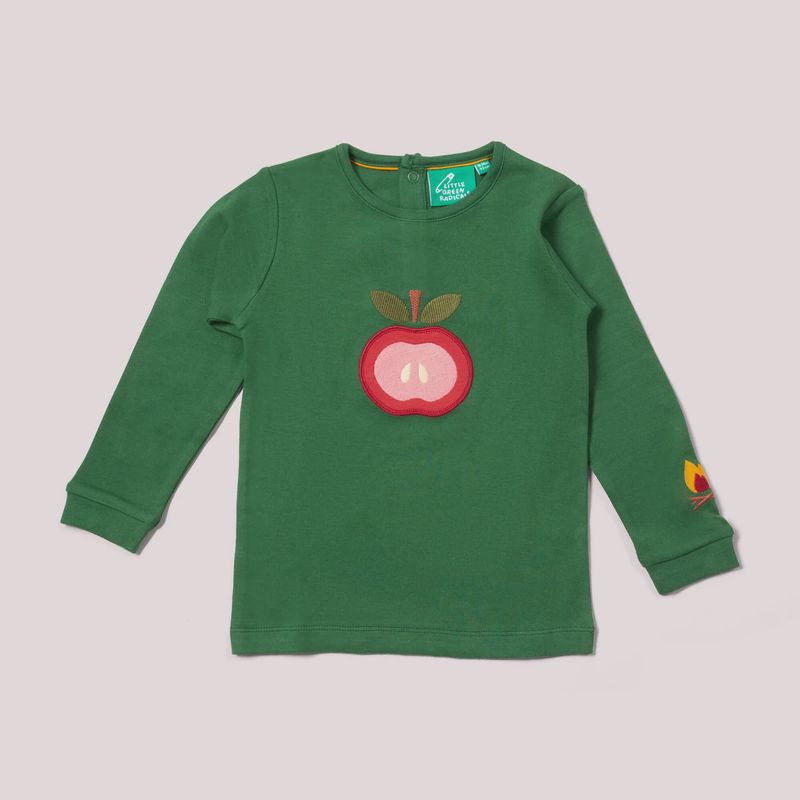 Long Sleeve T-Shirt - Red Apple