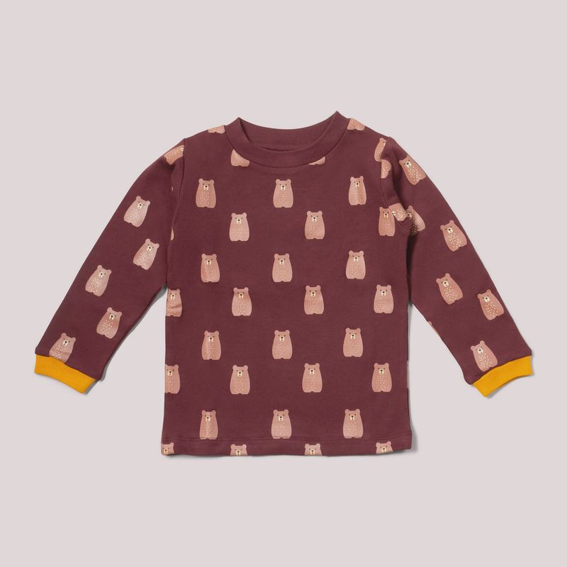 Long Sleeve T-Shirt - Brown Bears