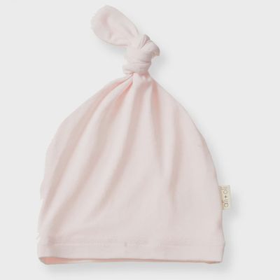 Ultra-Soft Bamboo Knotted Beanie - Blush