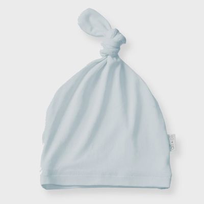 Ultra-Soft Bamboo Knotted Beanie - Blue
