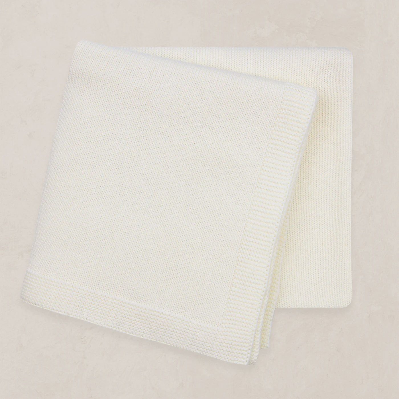 Knit Blanket - Ivory