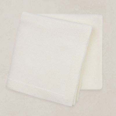 Knit Blanket - Ivory