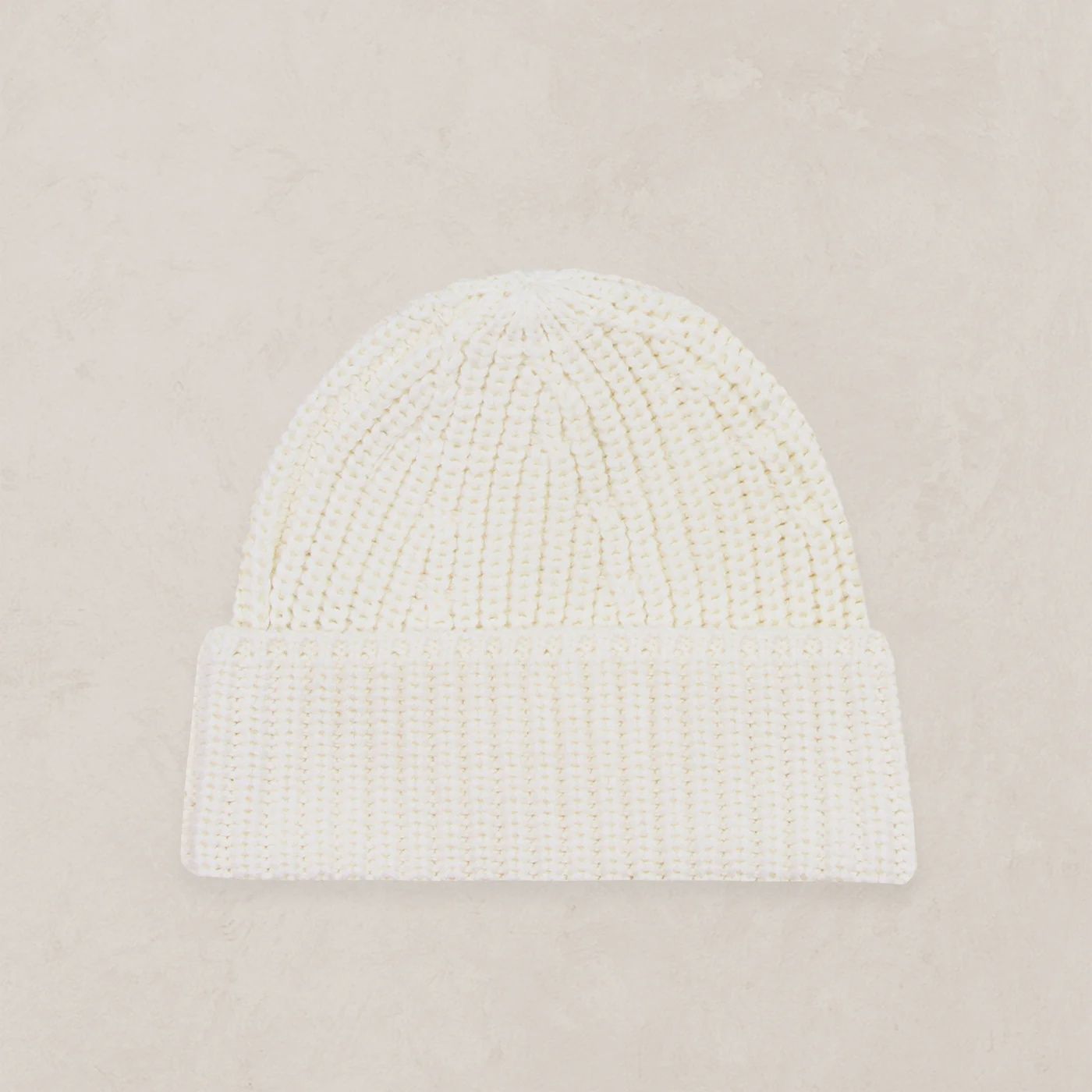 Knit Beanie - Ivory