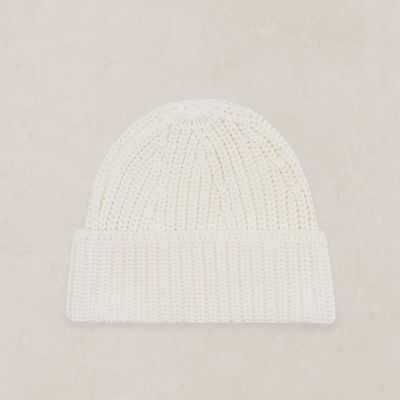 Knit Beanie - Ivory