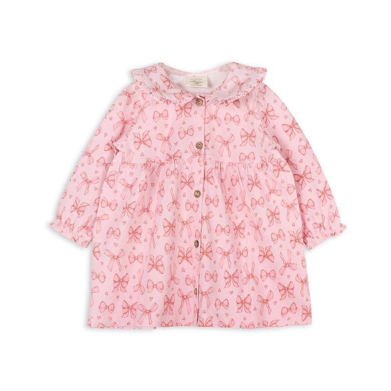 Organic Jersey Dress &amp; Bloomer Set - Bows