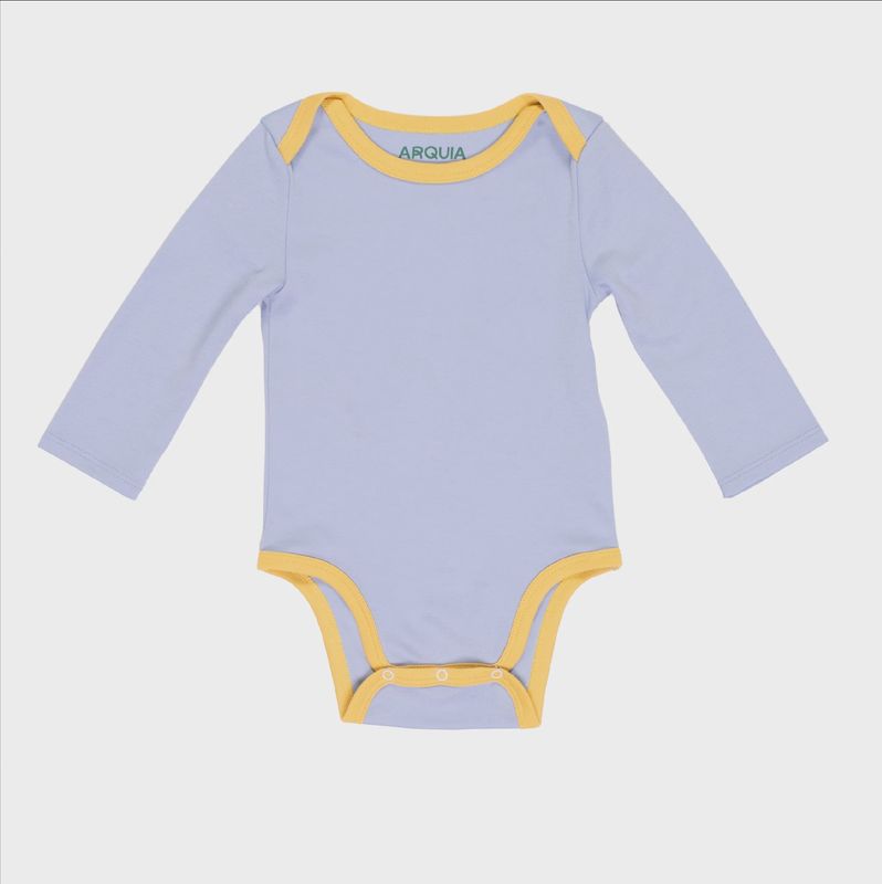 Long Sleeve Bodysuit - Light Blue