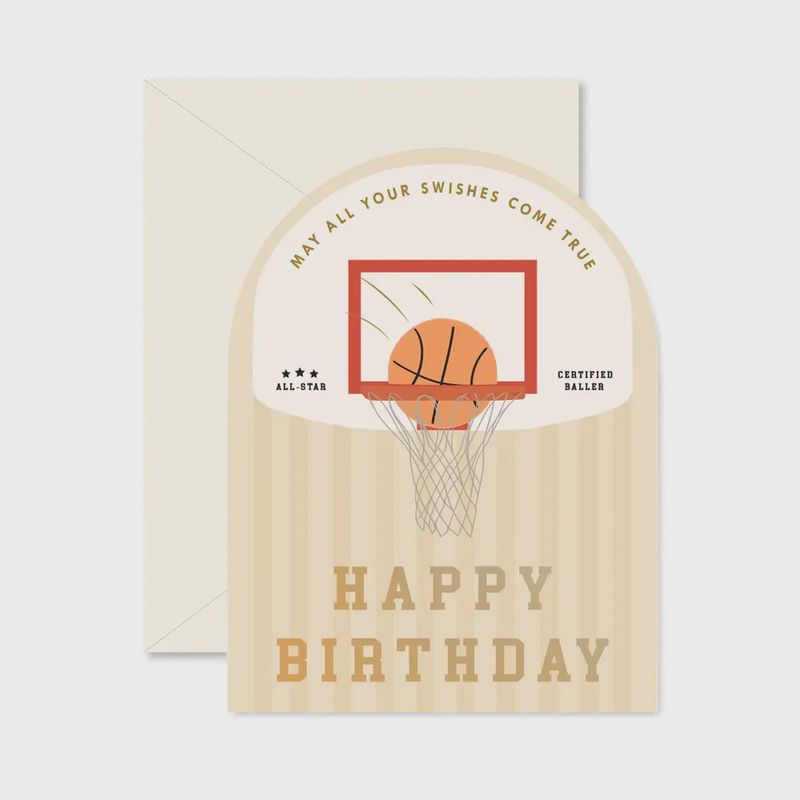 Greeting Card - Baller Birthday