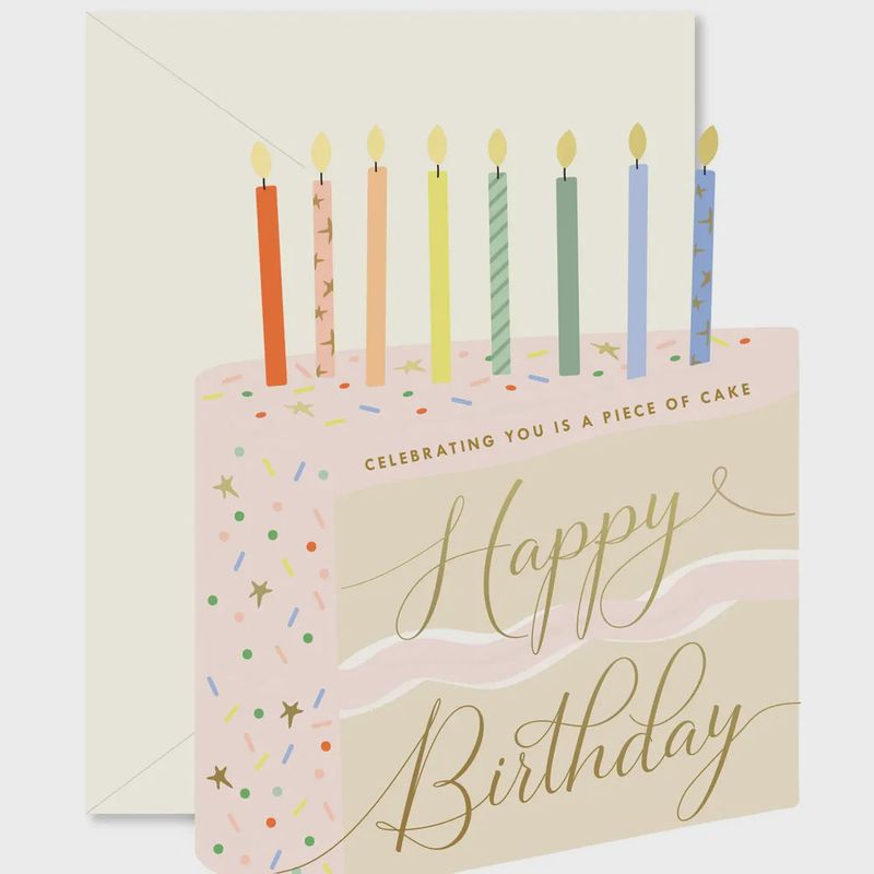 Greeting Card - Piece of Cake