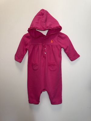 Used - Ralph Lauren - Long Sleeve Onesie - 3M - PWE3332