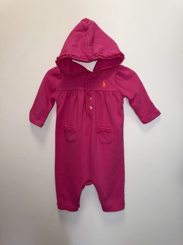 Used - Ralph Lauren - Long Sleeve Onesie - 3M - PWE3332