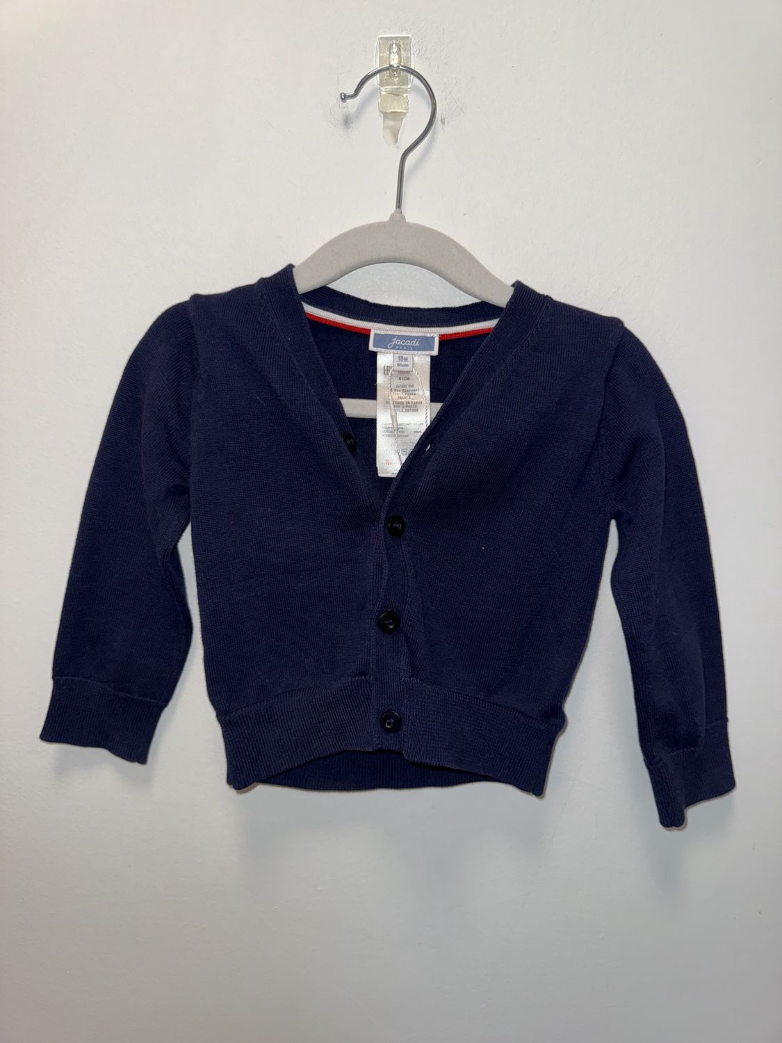 Used - Jacadi Paris - Cardigan - 18M - PWE3396