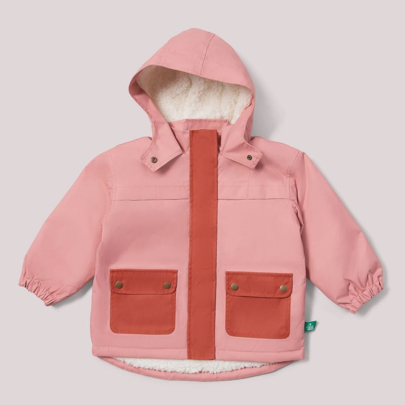 Waterproof Winter Coat - Coral